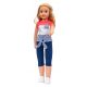  SMILY PLAY Große 70 cm große Prinzessin-Laufpuppe