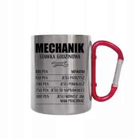  Stundensatz des Mechanikers MECHANIKER METALLBECHER