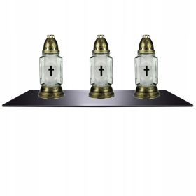  GEHÄRTETES GLAS FÜR KERZEN 40X30