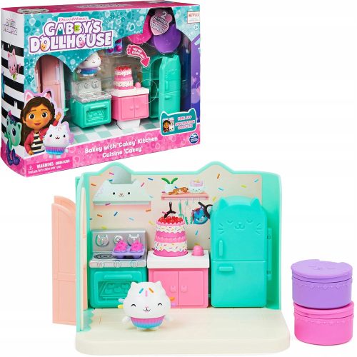  Spin Master Gabby's Dollhouse Kitchen Puppenhaus