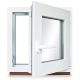 PVC-Fenster 70 x 70 / 700 x 700 Ru Weiß