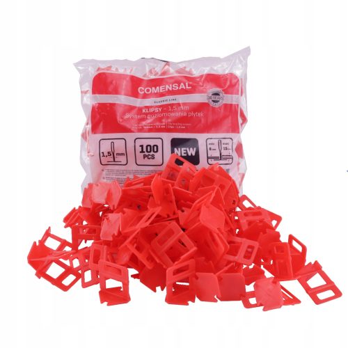 Comensal Fliesen-Nivellierklemmen/-Clips 100 Stk.