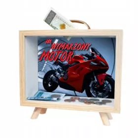    Ein Sparschwein für Ihren Traummotor, großen MDF-Fernseher