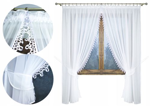 Vorhänge, Vorhänge bereit Klassischer Voile-Vorhang 600 cm x 200