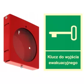   SELGROS Gesundheits- und Sicherheitsschlüsselschrank, eintürig, 9,8 cm x 9 cm