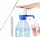 Pumpspender für Wasserflaschen, Getränke, Ausgießer + PVC-Schlauch 8/12 mm, Sprinkler, Belüftung, S