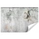 Fototapete Abstraktes Wandbild BETON Blumen 450x300