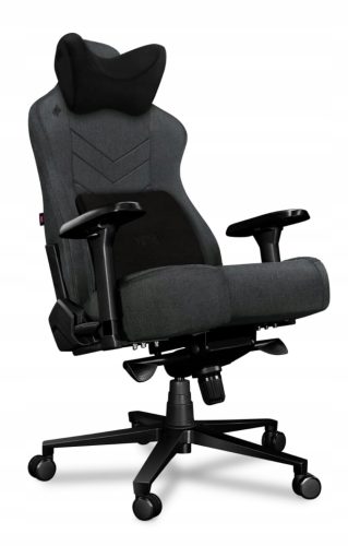 Yumisu 2053 Gaming-Stuhl, grauer Stoff