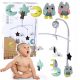  Babybett-Karussell-Spieluhr weiß