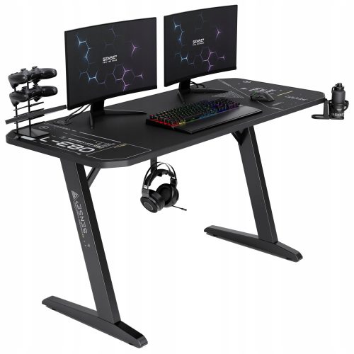  Sense7 Gaming-Schreibtisch 140 x 75 x 60 cm
