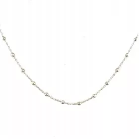 Promi-Halskette aus 925er Silber mit Kugeln