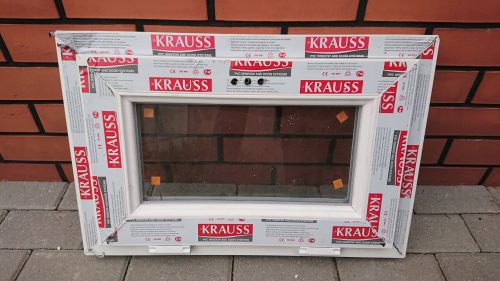 PVC-FENSTER 60 X 40 / 600 X 400 WEISS
