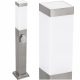  Quadratischer SuperLED E27-Lichtmast, 65 cm, silber