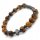  HERREN-ROSENKRANZ-Armband, Tigerauge