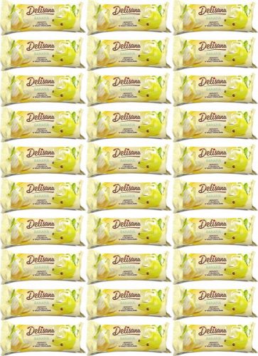 Delisana Kekse mit Bananengelee in Weißer Schokolade, 36 Stück