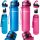  Aquaphor City Filterflasche 0,5 l rosa + Aquaphor City Filterflasche 0,5 l blau