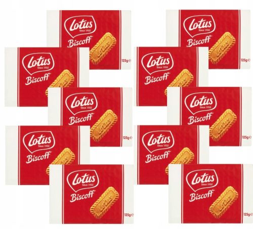 LOTUS BISCOFF Karmelisierte Kekse 125g - Belgische Originalkekse