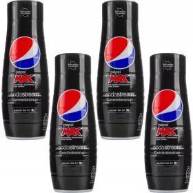  4X SODASTREAM PEPSI MAX SIRUP OHNE ZUCKER 440 ML