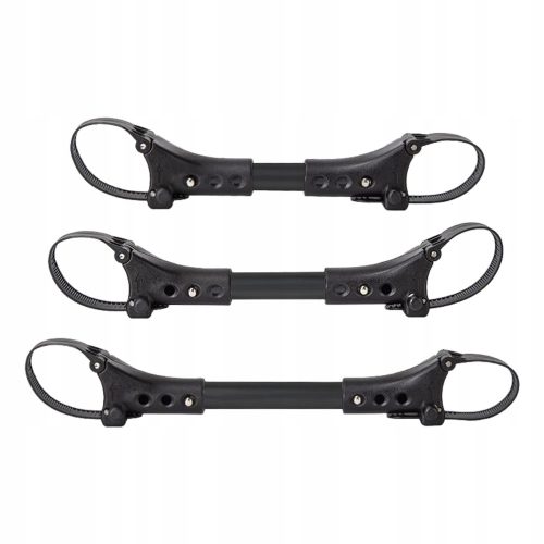  3x Zwillings-Kinderwagen-Verbindungsstück, verstellbar und sicher