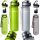  Aquaphor City Filterflasche 0,5 l grün + Aquaphor City Filterflasche 0,5 l grau