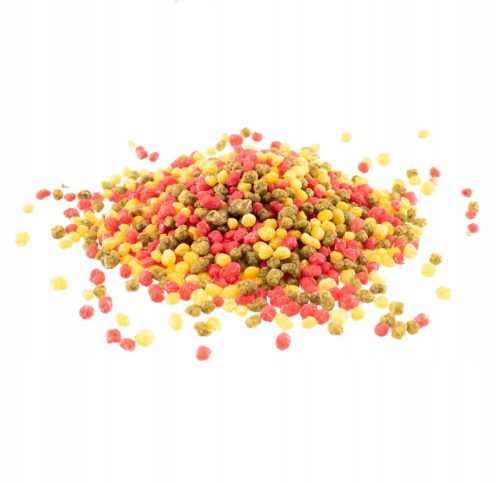  Happet Fischfutter Tricolor Granulat 15 l