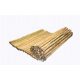  BAMBUSMATTE AUS STÄBEN 1x 2 m, GEBOHRT, DICKE 3-4 cm II-Qualität