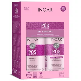    Inoar Pos Progress 2x250ml Shampoo + Spülung nach der Keratinglättung