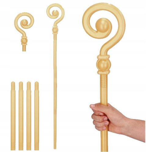  PASTORALSTOCK VON NIKOLAUS DEM HIRTEN, Zepter, KÖNIG, KAISER, WEIHNACHTSEINHEIMISCHER