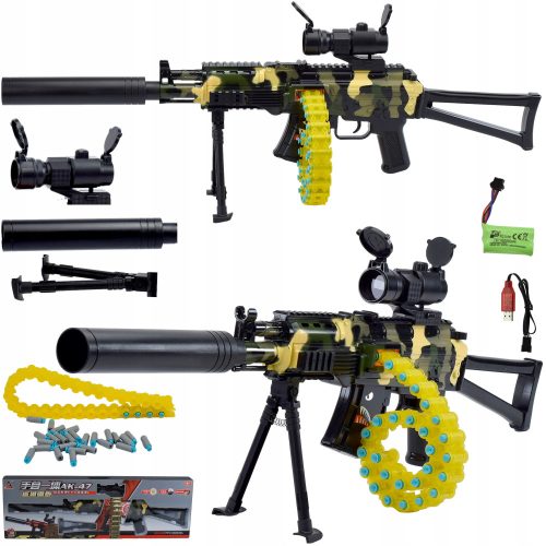 Gewehr Skleplolki SAFE RIFLE AUTOMATIC CASING + Stickerbuch, Comic Sklep_lolki