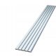 Lamellen auf grauem Edelfilz 275cm x 27cm - Bianco 638