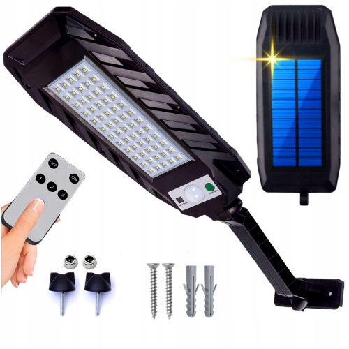  GFSTAV Straßenlaterne 600 W 7000 lm solarbetrieben