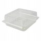 Einweggeschirr Containerbox, Kuchenverpackung, 50 Stk. 2L Hochzeitskommunion