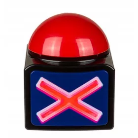  Buzzer-Taste, Sound, Licht, Spiel, lustiges Gadget