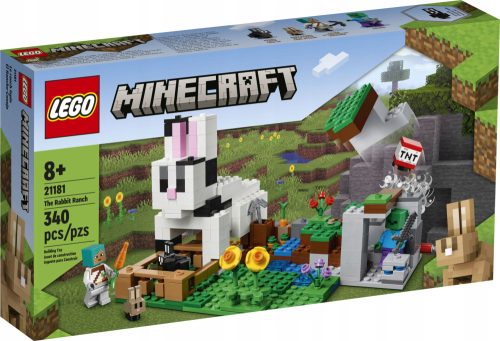  LEGO Minecraft 21181 Kaninchenfarm