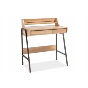    Rechteckiger Schreibtisch Signal Desks 77 x 48 x 89 cm, Eiche natur