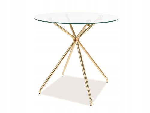  Signal GLAMOUR runder Tisch 80 x 80 x 75 cm Gold