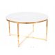  Signal Couchtisch, Couchtische, rund, 80 x 80 x 45 cm, weiß