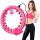  Hula Hoop mit Kugeln 120 cm rosa und lila