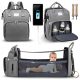  COB, TOURISTISCHES KINDERBETT, FALTBAR, RUCKSACKTASCHE 5in1, ORGANIZER