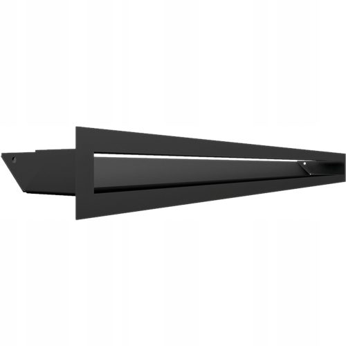 Luftlüftungsgitter Kratki 45S 80x6x7,85 cm schwarz