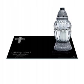 KERZENSTÄNDER AUS GLAS 40x30cm