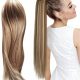  AS AlkeStudio langes synthetisches blondes Haarteil für Damen