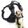  DRUCKFREIES GESCHIRR für einen großen Hund, Typ GUARD ELITE XL, für einen Schäferhund, schwarz