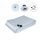 Dicke, wasserdichte und frostbeständige Planen Plane 100 g/m² 10 x 8 m