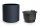Töpfe und Pflanzgefäße für den Außenbereich und den Garten Prosperplast Blumentopf 29,8 cm x 29,8 x 29 cm Durchmesser 29,8 cm Kunststoff Graphit