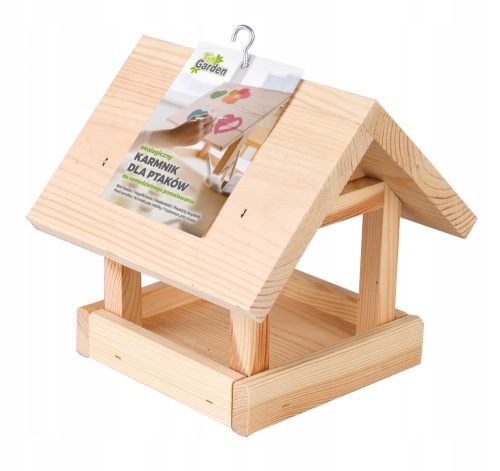  KLEINER VOGELFUTTERHÖLZERN AUS HOLZ ZUM Selbermachen, 18 x 18 x 18 cm