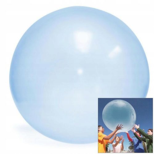 Degenball aus Gummi in Blautönen