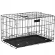  Springos Metallkäfig, großer Hund, 67 x 93 x 56,5 cm