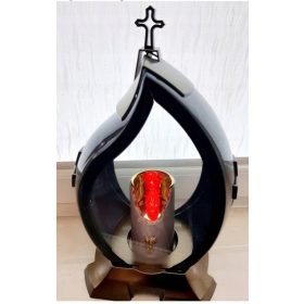  CITCH Laterne Laterne PŁOMIEŃ hoher Cz - Silber