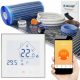 Infrarot-Heizfolie 80 W/m² + WLAN-Thermostat-Set 1 m²